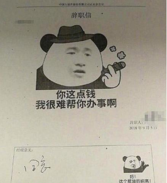 00后毕业生辞职信火了, 理由让老板哭笑不得, 网友直呼大快人心