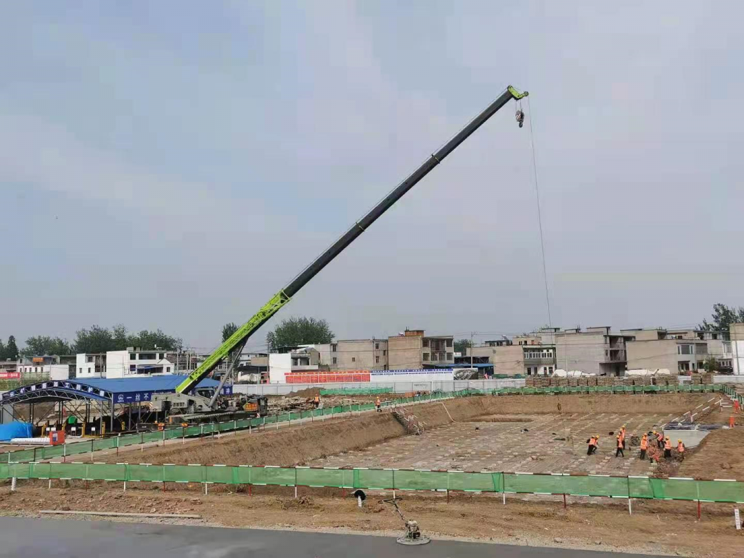 现场实拍! 阜阳师范大学信息工程学院新校区全面开工建设!