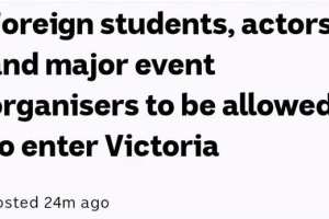 数十万留学生迎来好消息, 澳洲要恢复留学生返澳试点