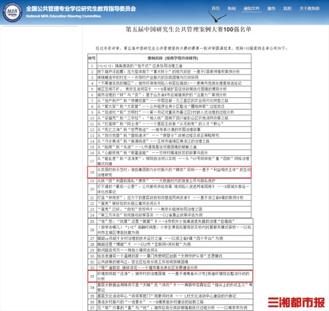 厉害! 湖南师大两项案例成功入选“全国百强”