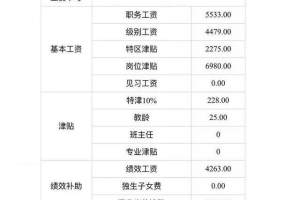 深圳一普通教师工资单火了, 每月实发金额2.6万, 太让人羡慕了