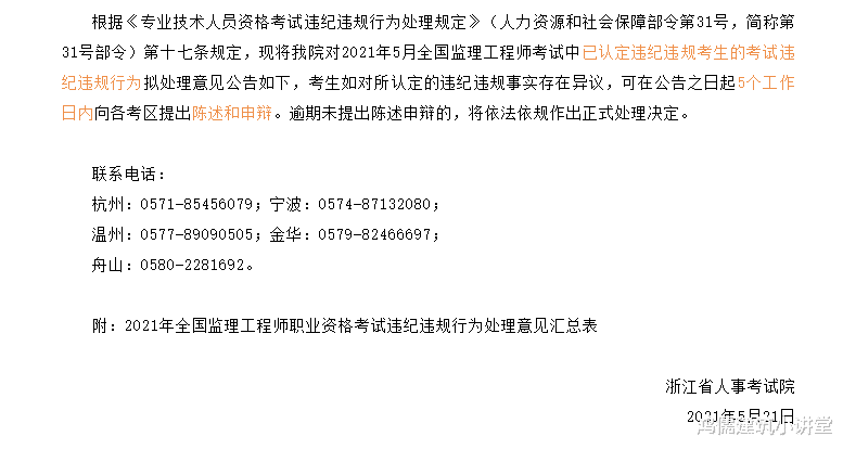 引以为戒 ! 这19人考试违纪违规, 官方已严肃处理!