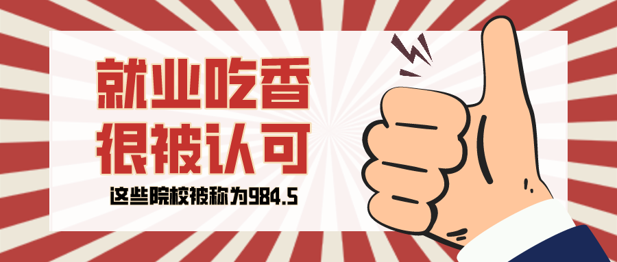 就业很吃香! 这些211院校行业认可度极高, 被称为984.5