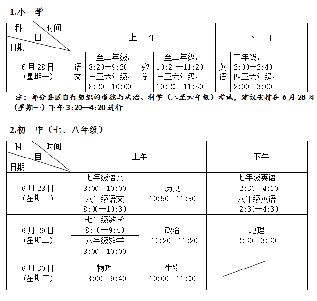 速看！九江市中小学2021年放暑假时间定了！