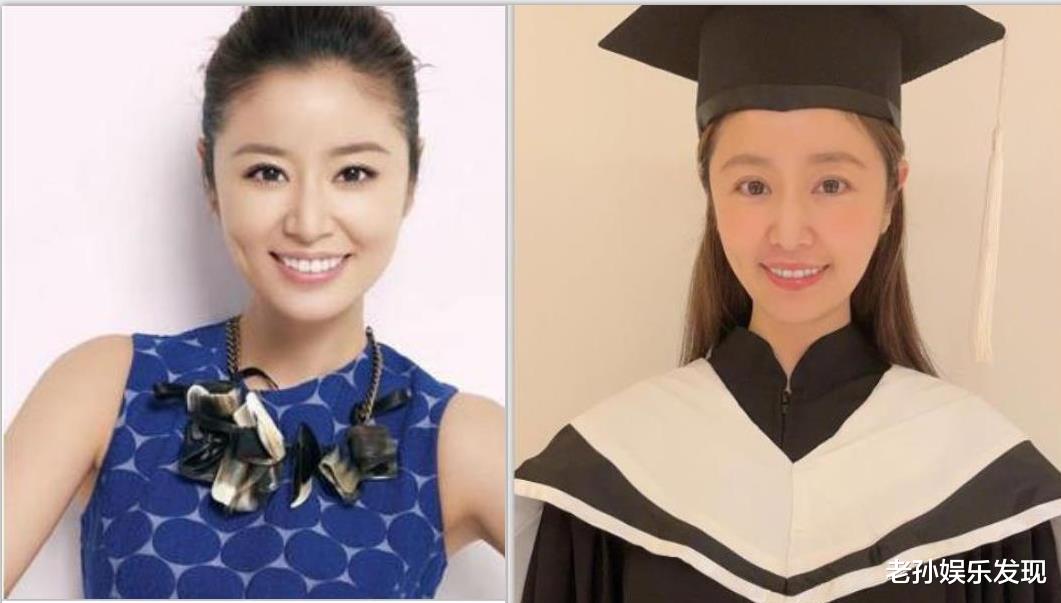 林心如在她45岁这年, 如愿收获了硕士学位