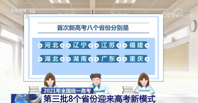 今年第三批8个省份迎来高考新模式 全国实施高考新模式省份已达14个