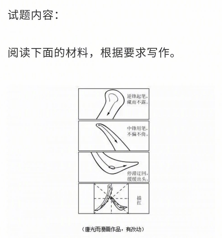 漫画出现在高考作文中, 作者回复来了: 挺难的, 我也不知道怎么写