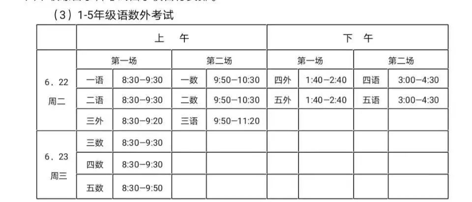 最新! 南京各区期末考时间定了!