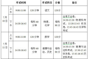 广州中考成绩预计8月1日左右公布
