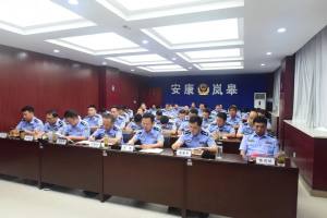 岚皋县公安局召开全县公安队伍教育整顿总结大会