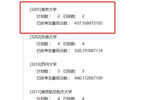 宁夏一幸运考生,437分“捡漏”南京大学!