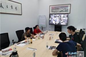 九江职业大学领导走访杭州市企业并签订合作协议