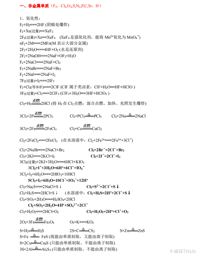 2022高考: 想要化学有个好成绩, 这些方程式一定要背