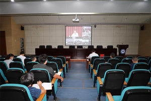 安徽科技学院参加全省教育系统疫情防控工作视频调度会议