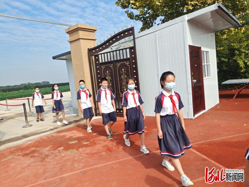 石家庄市北五女小学秋季新学期开学