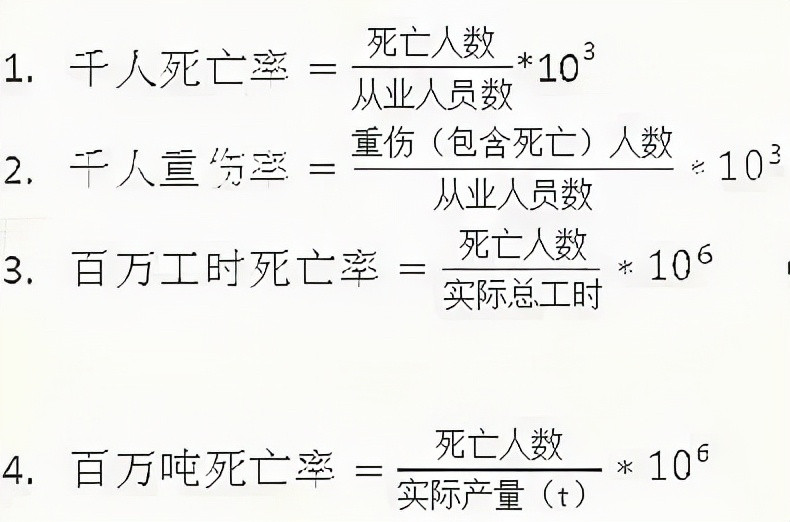 20个注安答题公式, 考试拿来直接用