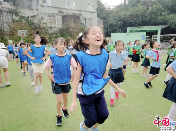 “绿”动童年，成都棕北小学“超级大课间”越动越欢乐