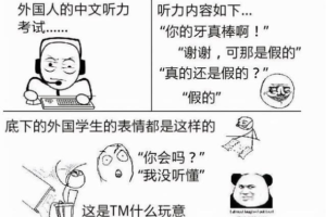 汉语“不及格”试卷, 让外国学生一脸懵, 像极了学不会英语的样子