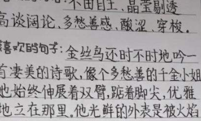 高中生“栅栏”字体火了, 没有一笔是弯的, 阅卷老师看后表示头晕