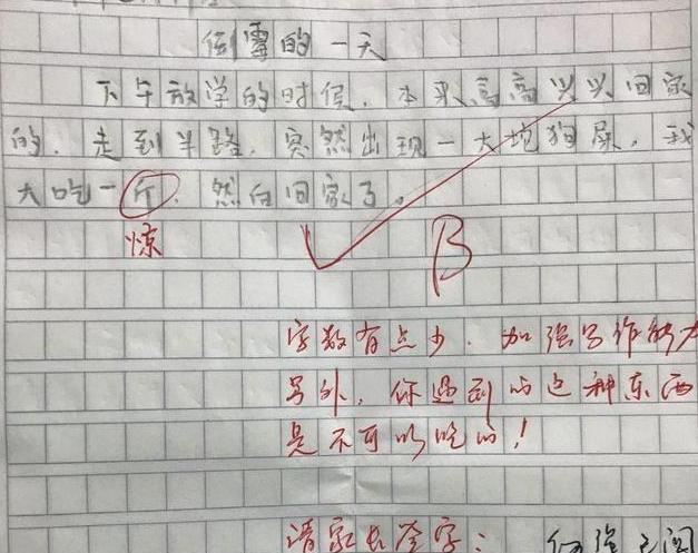 小学生作文《偏心》, 老师“含泪”给出100分, 爸爸看后不知所措