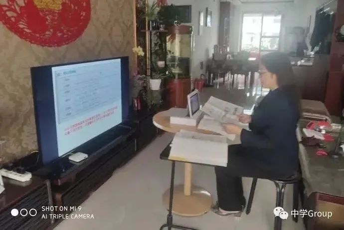 阳曲县中学教育集团引导学生寒假复习有新招