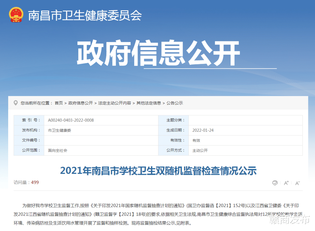 采光照明不合格! 南昌迎宾中学、莲塘二中等8所学校被通报