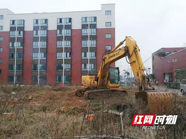 衡阳市耀湘职业中等专业学校新公寓大楼开工奠基