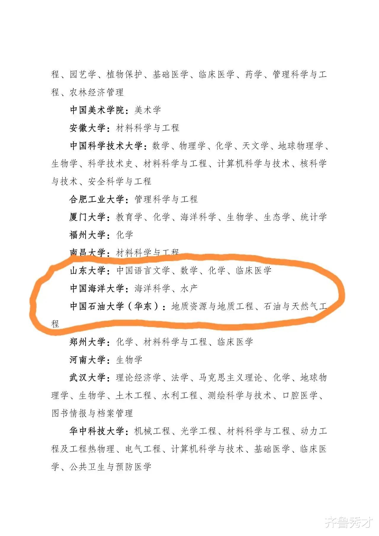 山东高校双一流的三八格局, 山师大和青岛大学还不如太原理工吗?