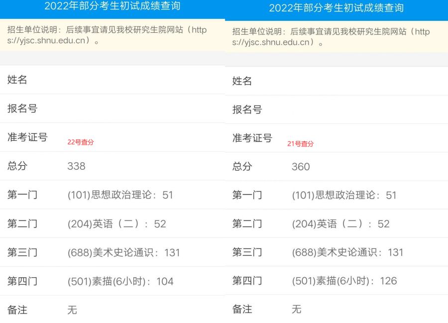 考研初试第一天查分360分, 过了一天分数变成338分, 怎么回事?