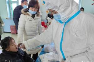 北大荒集团黑龙江红光农场有限公司幼儿园全员师生核酸检测顺利进行