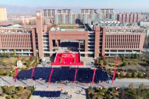 百日冲刺, 沁阳市第一中学举行“迎战高考”誓师大会