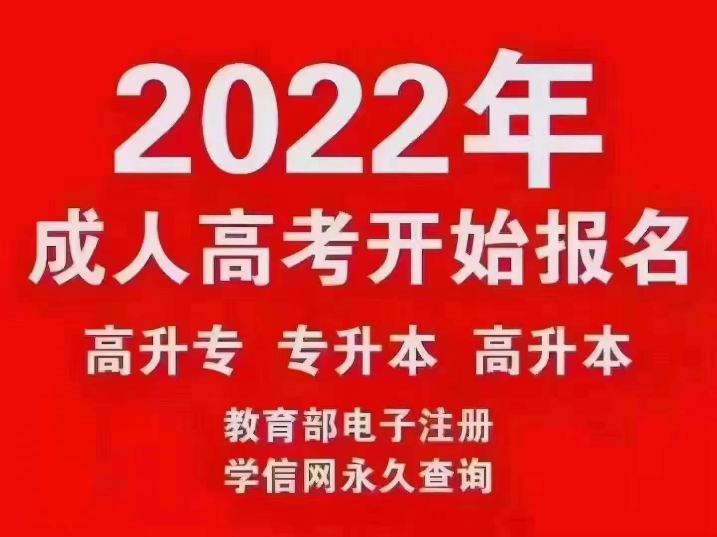 成人高等学校招生全国统一考试(成人高考)