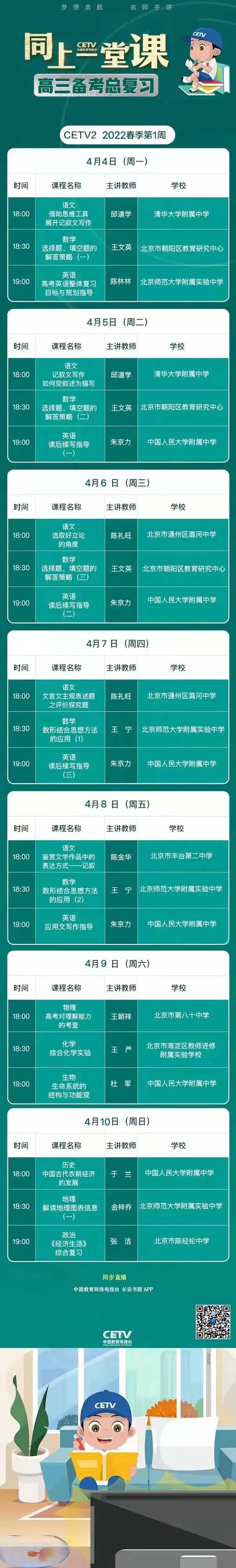 高考总复习有“神助攻”! 《同上一堂课》带你高效备战中高考