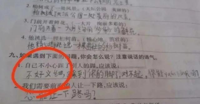 把“不想考试”刻进DNA? 小学生零分试卷走红, 网友: 去德云社吧