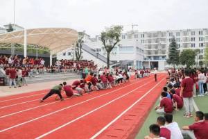 西安雁南中学——运动神经最发达的学校, 健身学习两不误