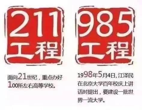 双一流大学和211大学相比, 哪个含金量更高? 这几点区别要知道!