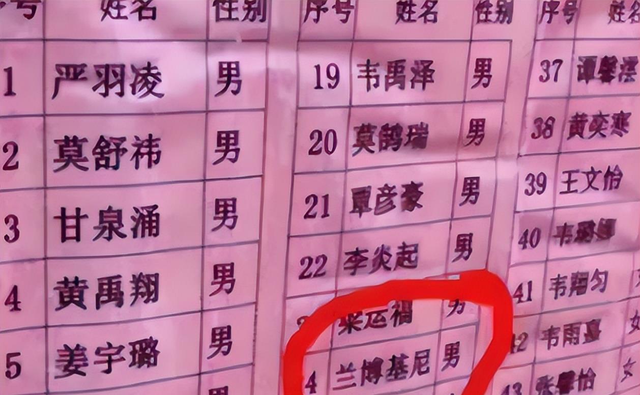 女学生因“名字”火了, 看过的人都过目不忘, 名字或是全国唯一