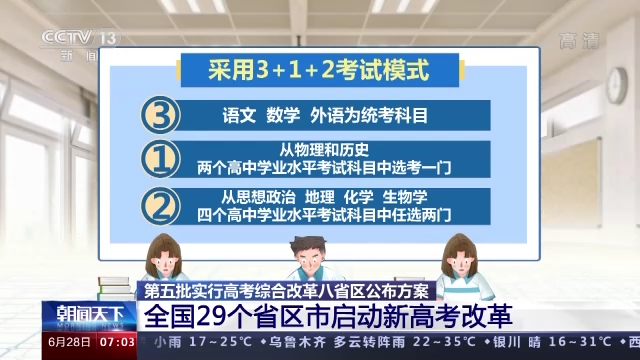 以人为本 稳妥渐进! 全国29个省区市启动新高考改革