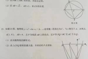 2022广东数学中考卷有感: 有比这份试卷简单的卷吗