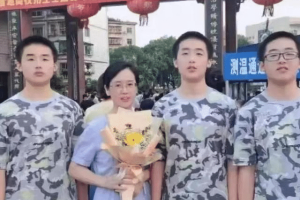 湖南衡阳三胞胎兄弟分数674, 664, 654, 均被国防科技大学提前录取!