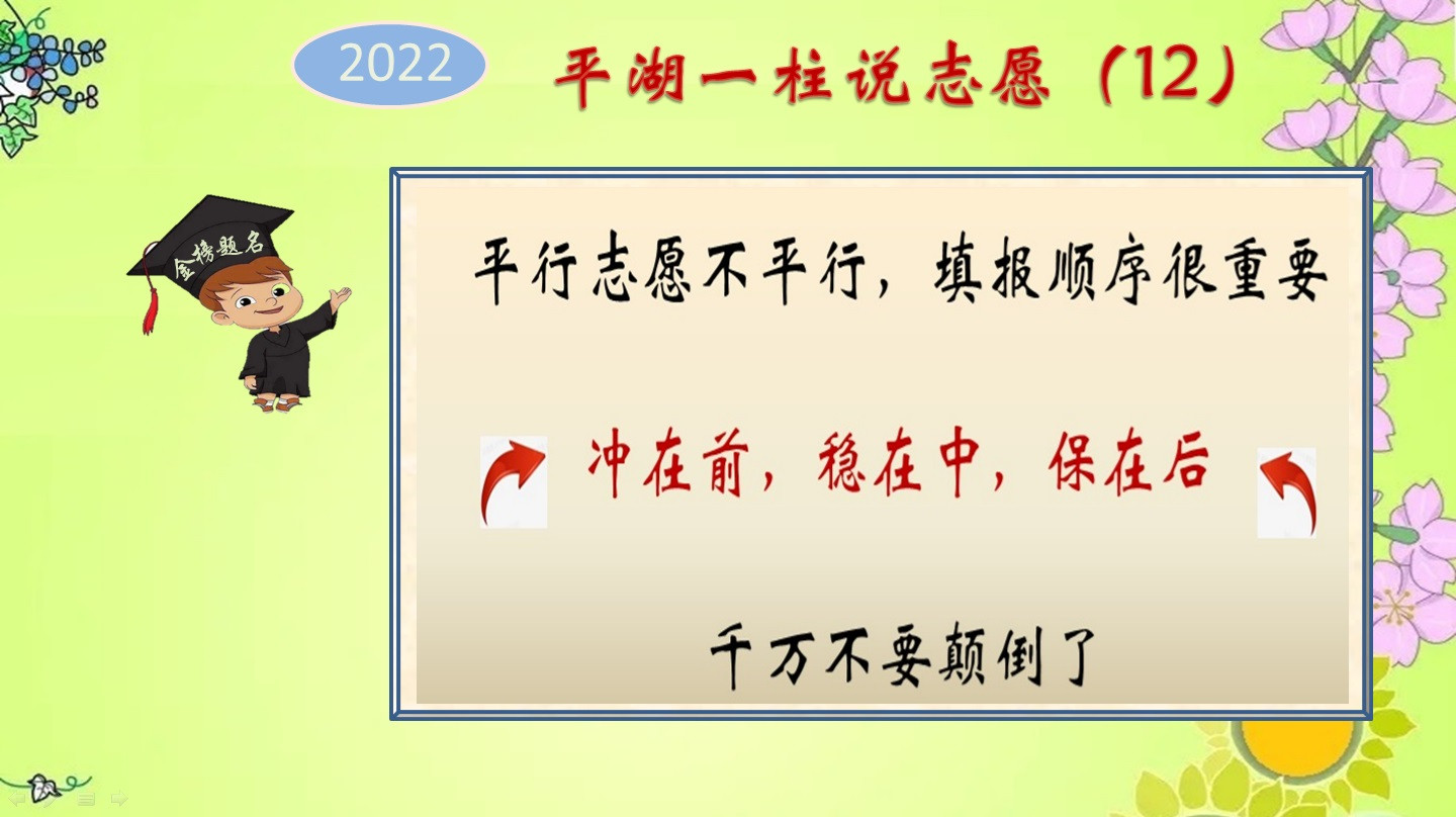 新高考96条平行志愿, 按1: 1投档没有“虚数”, 考生不用担心滑档