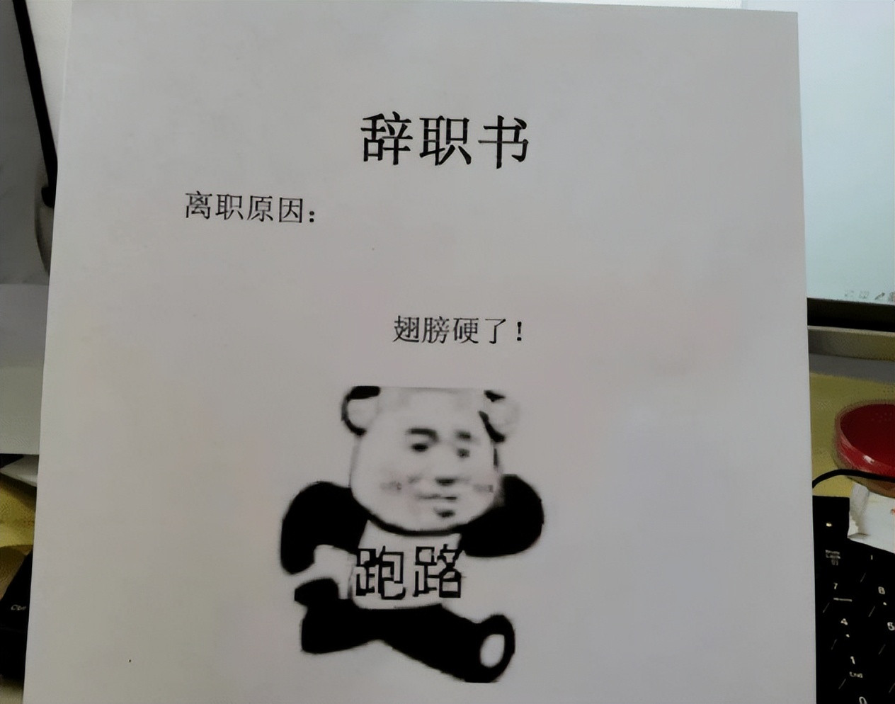 “一个敢写, 一个敢批”, 00后大学生离职申请走红, 面子话都省了