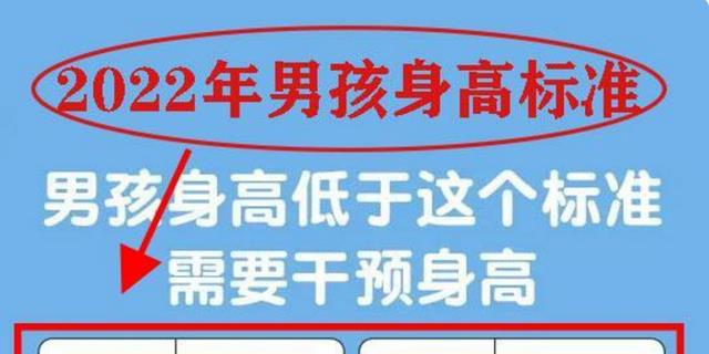 2022男生最新“身高标准”, 初中生低于这一标准, 家长得着急了