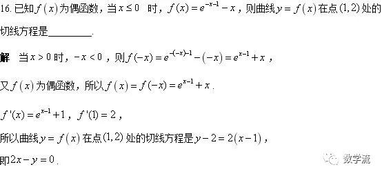 解题研究函数与导数专题切线问题以2015-2022年高考数学试题为例