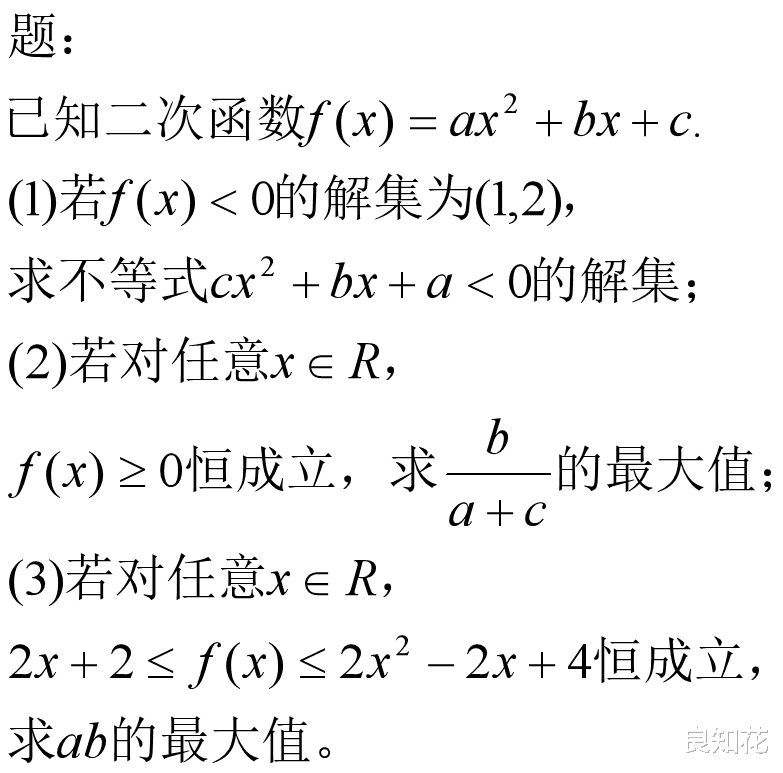 有同学问, 这道题怎么解? 高一数学一元二次不等式