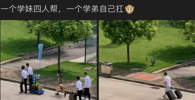 “学长不是生产队的驴”, 学生报到自带马桶, 学长直打“退堂鼓”