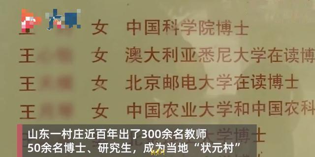 山东一村庄出了300余名教师、50余名硕博，网友：孔孟之乡尊师重教