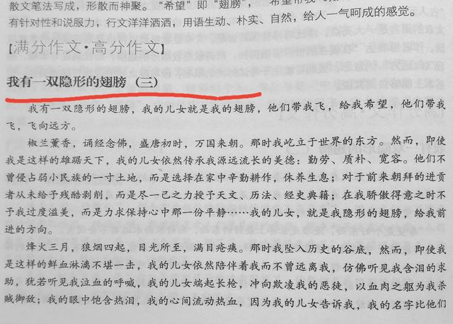 高考满分作文《有你真好》, 开头两字破空而来, 很天才