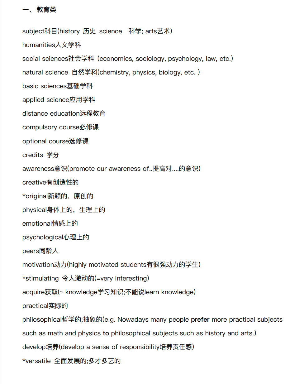 雅思作文难提分? 背好这个7.5分不是梦