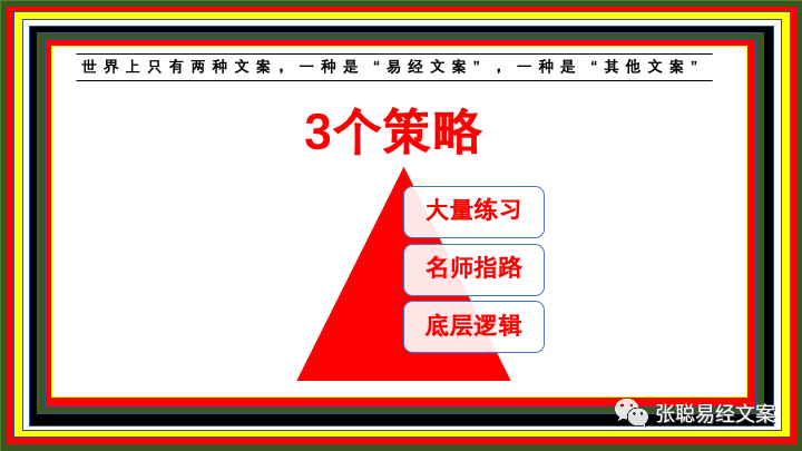 张聪: 利用这3个策略, 你就是文案高手